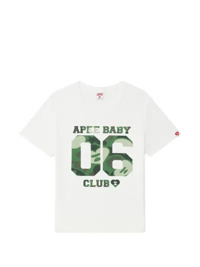 Apee By A Bathing Ape Graphic T-shirt In White