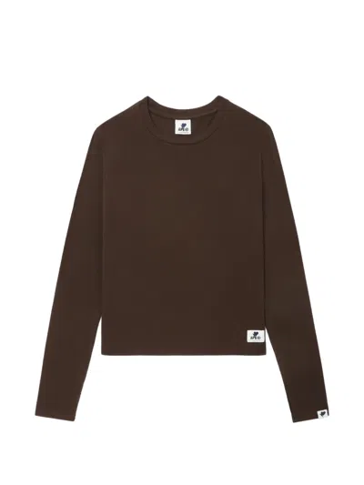 Apee By A Bathing Ape Long-sleeve T-shirt In Brown