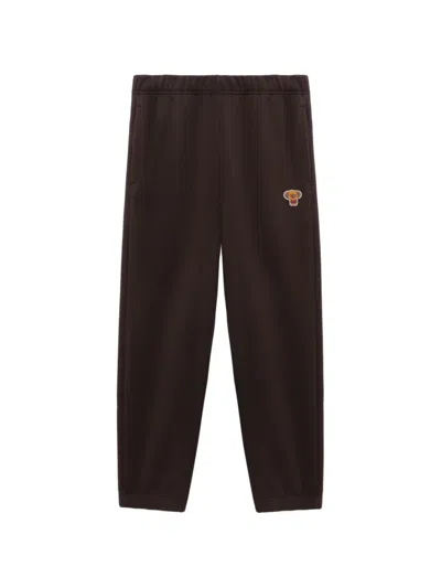 Apee By A Bathing Ape Patch Trousers In Brown