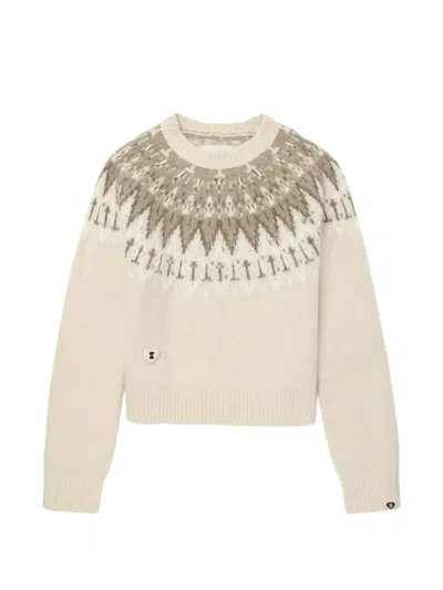 Apee By A Bathing Ape Patterned Knitweart In Brown