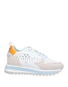 Apepazza Sport Woman Sneakers Off White Size 6 Leather