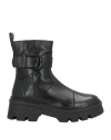 Apepazza Woman Ankle Boots Black Size 11 Leather