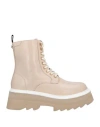 Apepazza Woman Ankle Boots Sand Size 7 Soft Leather In Beige