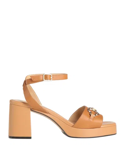Apepazza Sandals In Beige