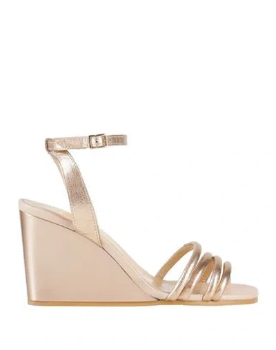 Apepazza Woman Sandals Copper Size 8 Leather In Orange