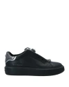 Apepazza Woman Sneakers Black Size 7 Textile Fibers