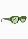 Aperçu Eyewear Women's Alyssa 02 Sunglasses In Crocodile In Multi