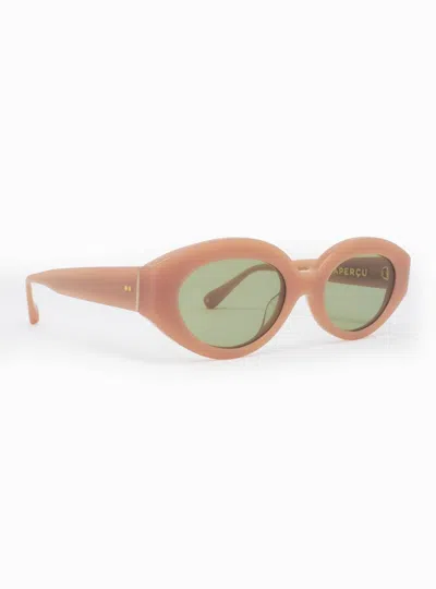 Aperçu Eyewear Women's Alyssa 02 Sunglasses In Rosita In Beige