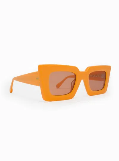 Aperçu Eyewear Women's Avry Sunglasses In Miami In Orange