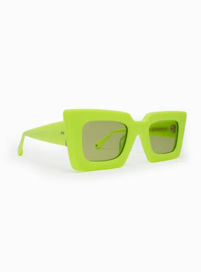 Aperçu Eyewear Women's Avry Sunglasses In Passionfruit In Green