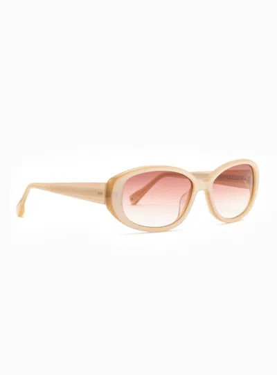 Aperçu Eyewear Women's Claire Rose 03 Sunglasses In Hydra In Neutral