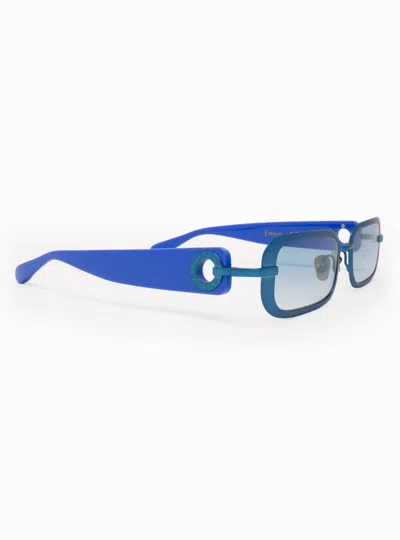 Aperçu Eyewear Women's Emna Sunglasses In Lapis In Blue