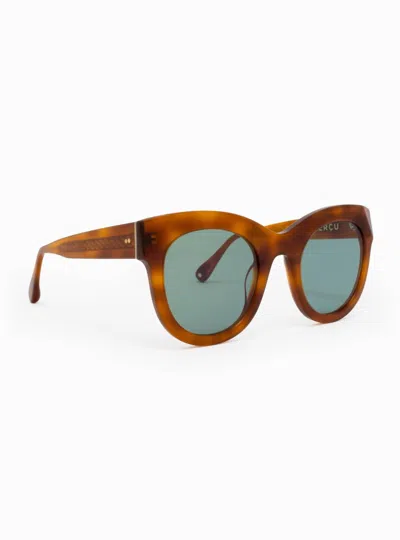 Aperçu Eyewear Women's Le Chat Sunglasses In Cognac 01 In Burgundy