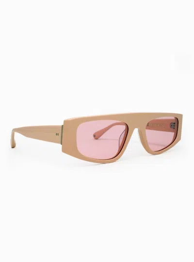 Aperçu Eyewear Women's Marie Sunglasses In Flamingo In Beige
