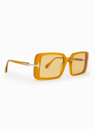 Aperçu Eyewear Women's Quann 01 Sunglasses In Sunset In Orange