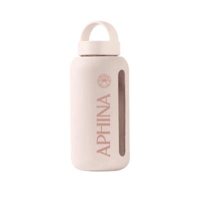 Aphina X Bink Water Bottle In Pink
