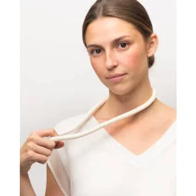 Apia Ropa Y Complementos Apia Bone Necklace In White