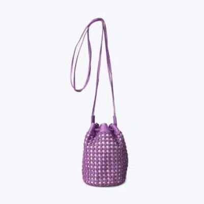 Apia Ropa Y Complementos Ouray Leather Bag In Purple