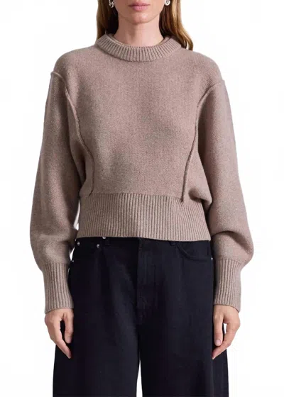 Apiece Apart Alina Dolman Sweater In Walnut In Brown