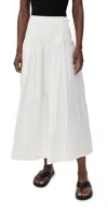 Apiece Apart Angeli Maxi Skirt Cream