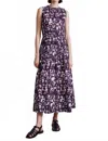 Apiece Apart Arte Tank Maxi Dress In Fig In Multi