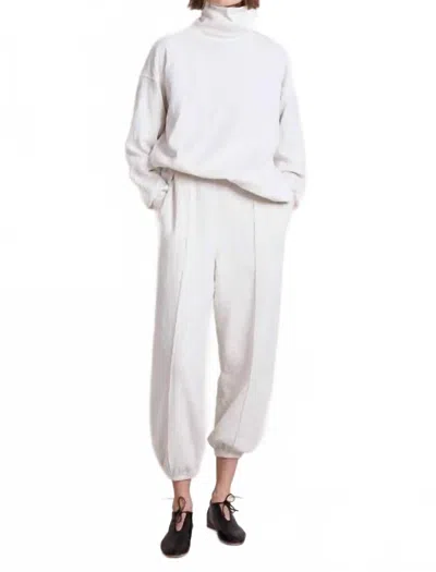 Apiece Apart Artia Balloon Pant In Cream In White