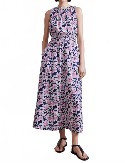 Apiece Apart Bali Tank Dress In La Vid Batik Rosa In Multi