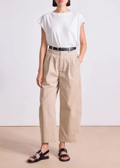 Apiece Apart Bari Corduroy Trouser In Sand In Neutral