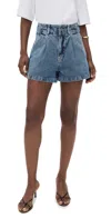 Apiece Apart Bari Jean Shorts Austin Wash