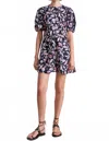 Apiece Apart Bettina Mini Dress In Garden Floral In Multi