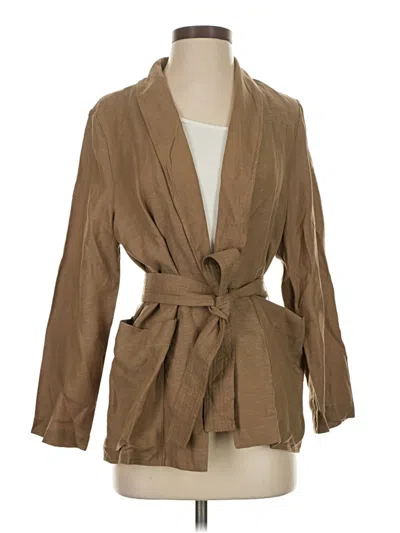 Pre-owned Apiece Apart Blazer Jacket In Brown