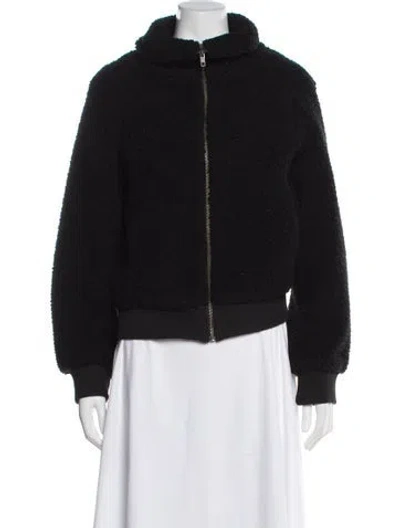 Pre-owned Apiece Apart Bomber Jacket In Black