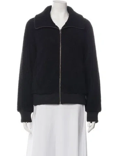 Pre-owned Apiece Apart Bomber Jacket In Black