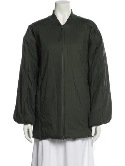 Pre-owned Apiece Apart Bomber Jacket In Green