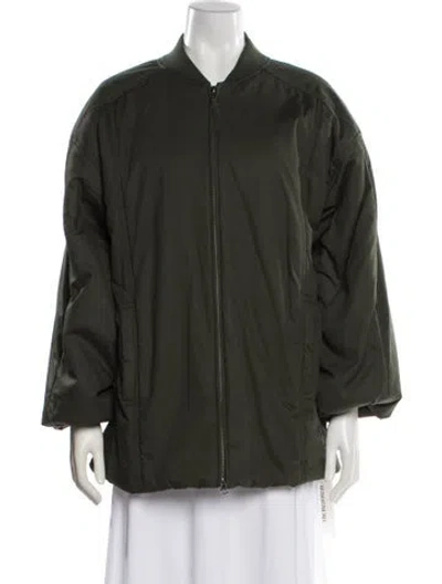 Pre-owned Apiece Apart Bomber Jacket In Green