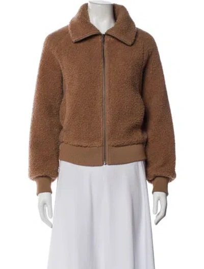 Pre-owned Apiece Apart Bomber Jacket In Neutral