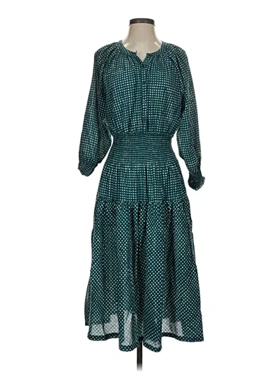 Pre-owned Apiece Apart Casual Dress In Teal