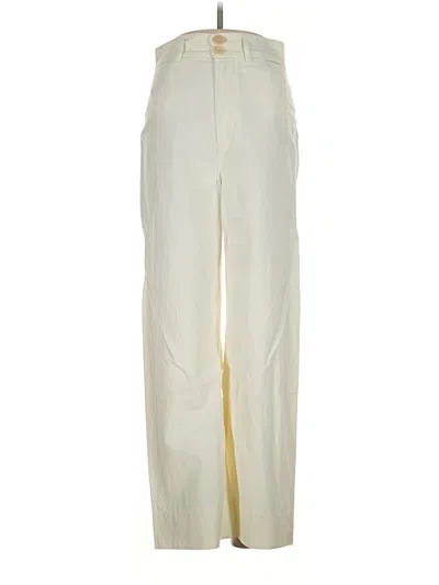 Pre-owned Apiece Apart Casual Pants In Ivory