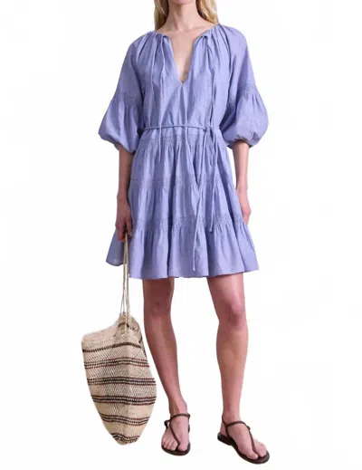 APIECE APART CEFALU MINI DRESS IN ENGLISH MANOR