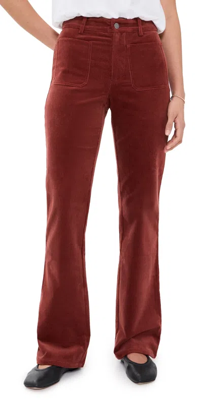 Apiece Apart Charle Flare Trousers Cinnamon