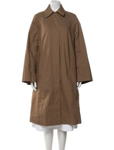 Pre-owned Apiece Apart Coat In Brown