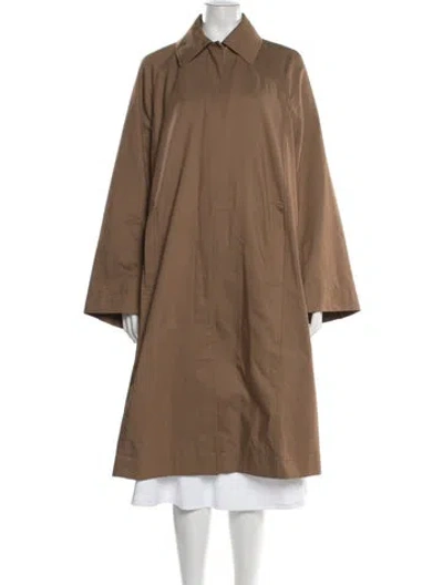 Pre-owned Apiece Apart Coat In Brown