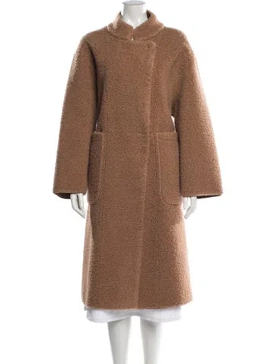 Pre-owned Apiece Apart Coat In Brown