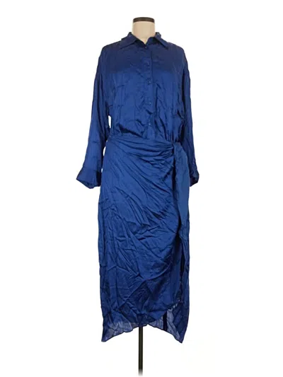 Pre-owned Apiece Apart Cocktail Dress In Blue