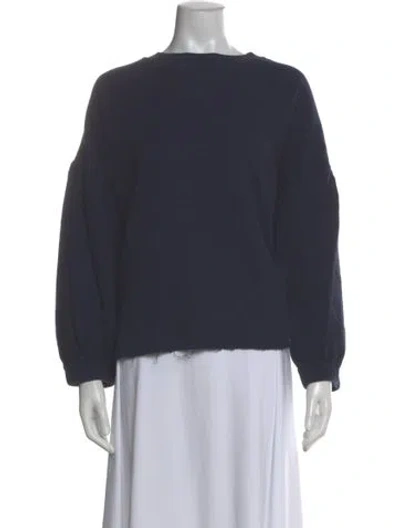 Pre-owned Apiece Apart Crew Neck Long Sleeve Sweatshirt In Gray