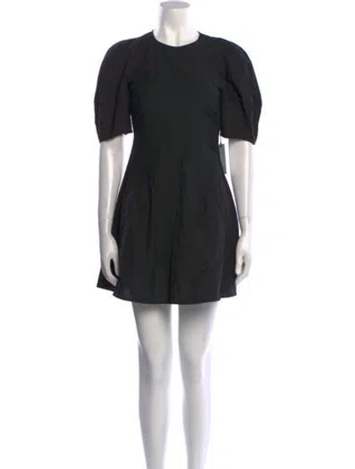 Pre-owned Apiece Apart Crew Neck Mini Dress W/ Tags In Black