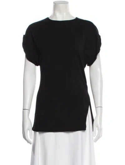 Pre-owned Apiece Apart Crew Neck Short Sleeve T-shirt In Black