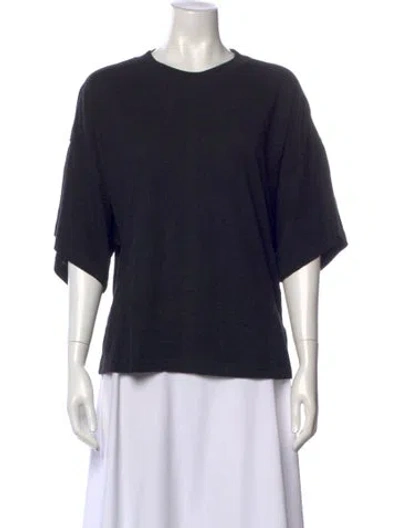 Pre-owned Apiece Apart Crew Neck Short Sleeve T-shirt W/ Tags In Black