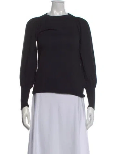 Pre-owned Apiece Apart Crew Neck Sweater In Black
