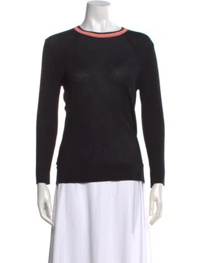 Pre-owned Apiece Apart Crew Neck Sweater In Black
